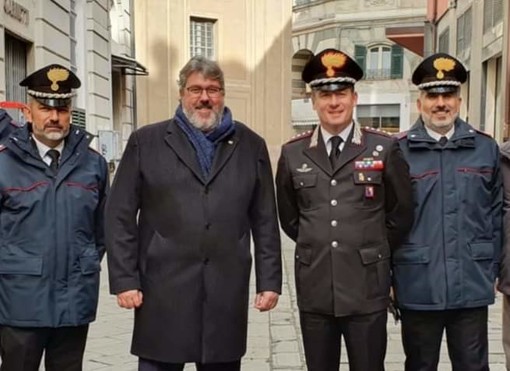 Giornata Nazionale dell'Arma dei Carabinieri, l'omaggio del consigliere Vaccarezza: "Uomini e donne vanto e orgoglio della nostra Nazione" Giornata Nazionale dell'Arma dei Carabinieri, l'omaggio del consigliere Vaccarezza: "Uomini e donne vanto e orgoglio della nostra Nazione"