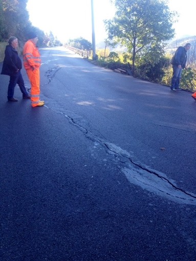 Magliolo e Bardino a rischio isolamento per il cedimento provinciale 4, Oddo:"Servono presto i fondi"