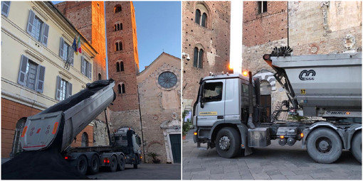 Immagini dalla pagina Facebook del Comune di Albenga Immagini dalla pagina Facebook del Comune di Albenga