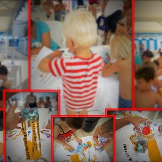 Albissola Marina, dal 16 luglio al 25 luglio ecco i &quot;Punti Blu&quot; per bambini negli stabilimenti balneari