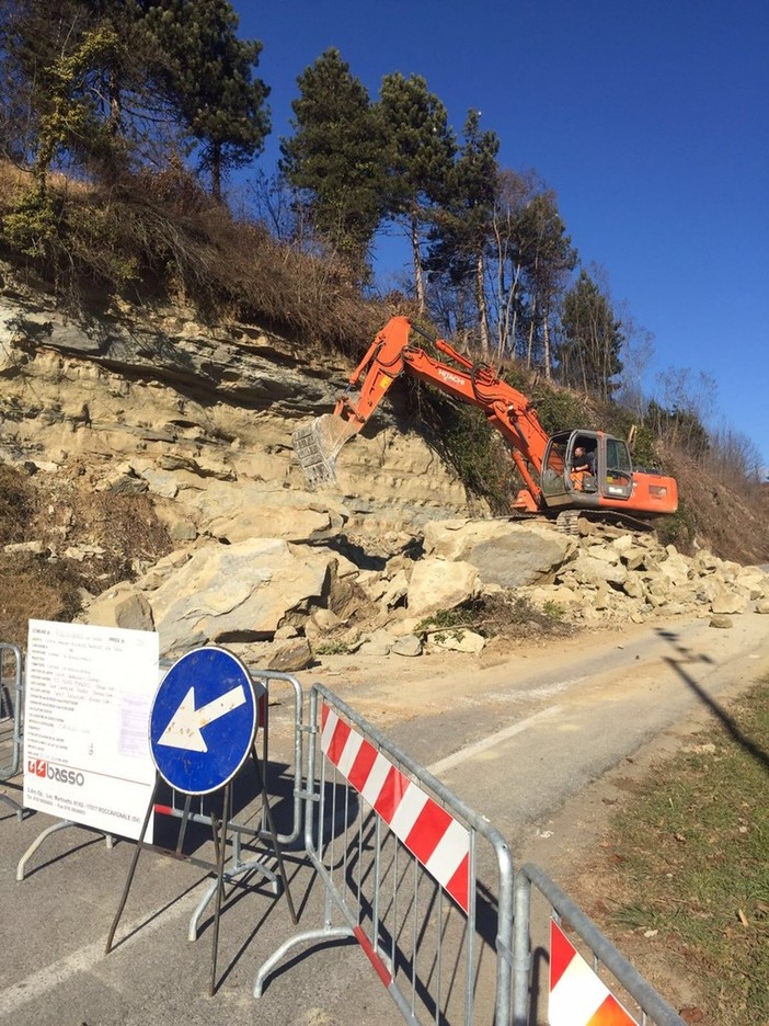 Roccavignale: al via i lavori di messa in sicurezza della frana