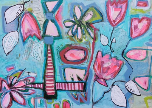 Alassio, una mostra dell'artista sanremese “Saskia” Massa dedicata ai fiori