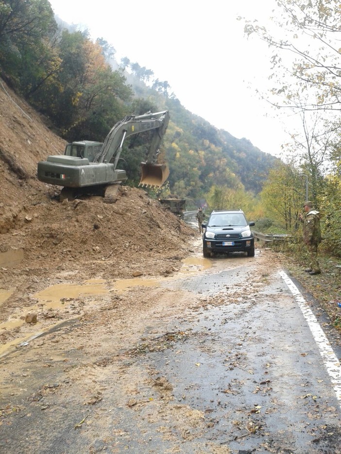 Lusignano/Villanova d'Albenga: riaperta la Strada Provinciale Lusignano/Villanova d'Albenga: riaperta la Strada Provinciale