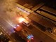 Savona: furgone a fuoco in corso Vittorio Veneto