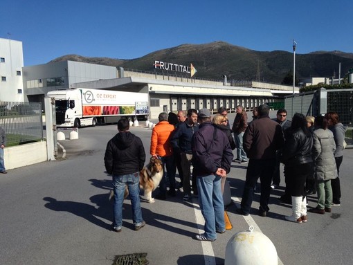 Albenga: oggi nuovo presidio dei dipendenti Fruttital