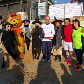 Footgolf dell'Epifania in spiaggia ad Alassio: vince l'ex Samp Moreno Mannini