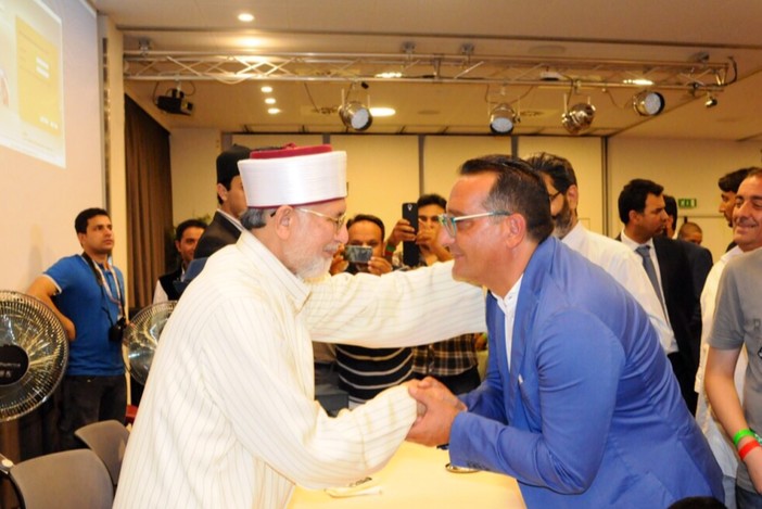 Pietro Fotia incontra Tahir ul-Qadri: non è scontata una futura visita a Savona del "Papa musulmano"