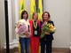Foto 1: da sinistra Monica Merotto, neo eletta Responsabile nazionale di Donne Impresa Coldiretti; Cristina Adelmi; Lorella Ansaloni, Responsabile nazionale uscente
