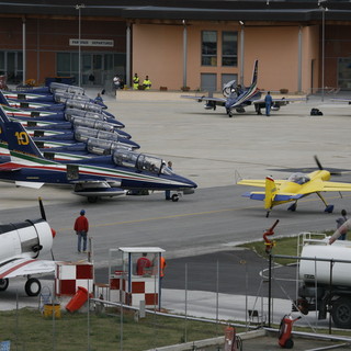 Al Panero due giornate di Open Day con le Frecce Tricolori