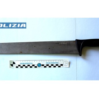 Rapinatore minaccia di morte due persone con un coltello, poi tenta la fuga nel greto del Letimbro: 24enne arrestato a Savona