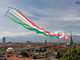 Frecce tricolori sul cielo di Torino (foto di Valerio Minato)
