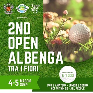 2nd Open Albenga tra i fiori: le aiuole del centro storico si trasformano in buche per un torneo di golf
