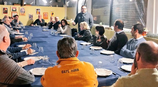 Paolo Ripamonti e Sara Foscolo, incontro con sindaci e amministratori dell'entroterra di Albenga