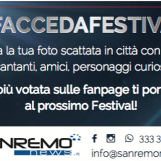 #faccedafestival, il nuovo contest di Sanremo news che ti porterà direttamente al prossimo Festival