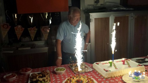 La Croce Bianca di Albenga festeggia i 77 anni del suo Presidente Dino Ardoino La Croce Bianca di Albenga festeggia i 77 anni del suo Presidente Dino Ardoino