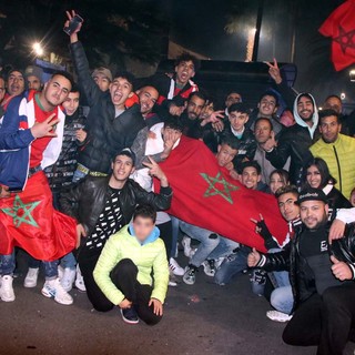 Marocco prima nazionale africana in una semifinale dei Mondiali di calcio: ad Albenga scoppia la festa