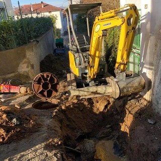 Cairo rimette a nuovo le condotte fognarie di Rocchetta