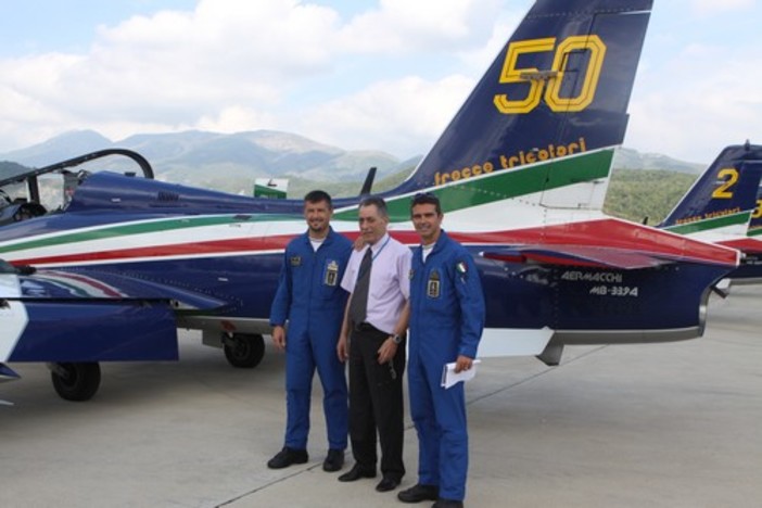 Le frecce Tricolori il 18 maggio per la prima volta a Loano Le frecce Tricolori il 18 maggio per la prima volta a Loano