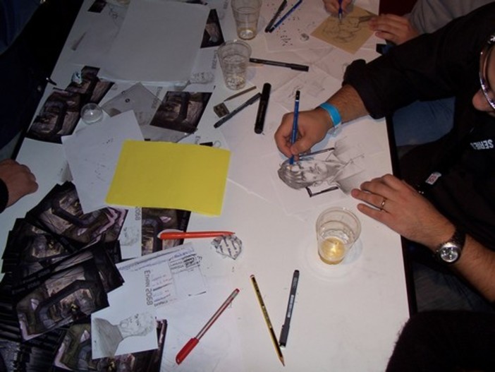 Borgio: un corso di fumetto con il disegnatore ingauno Renzo Sciutto Borgio: un corso di fumetto con il disegnatore ingauno Renzo Sciutto