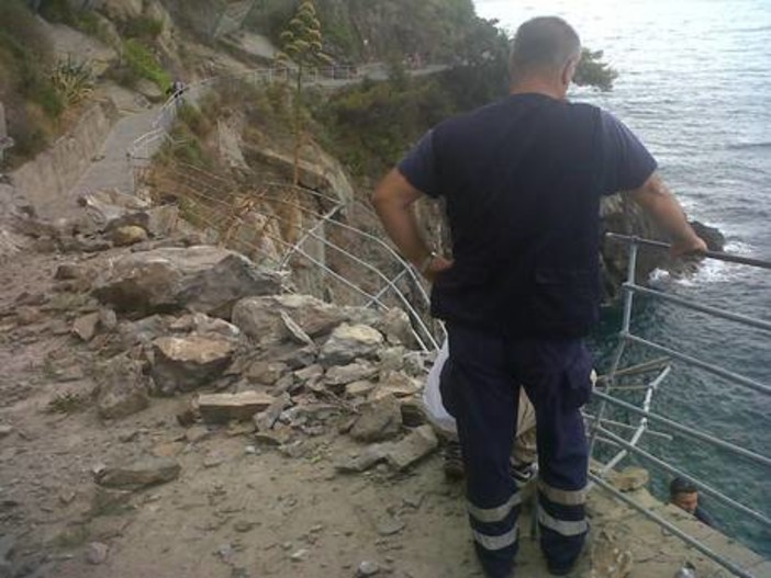 Frana alle Cinque Terre: nove indagati Frana alle Cinque Terre: nove indagati