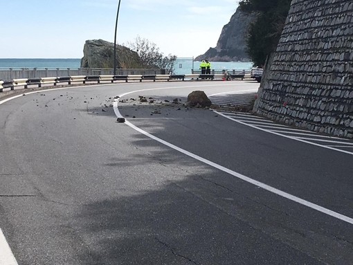 La via Aurelia tra Noli e Spotorno verso la riapertura