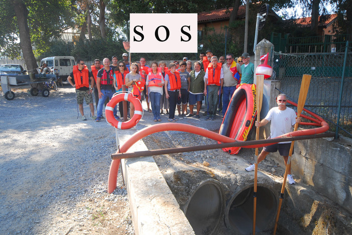Rischio alluvione in Regione Rapalline ad Albenga: i residenti lanciano un SOS alla Regione e al Comune Rischio alluvione in Regione Rapalline ad Albenga: i residenti lanciano un SOS alla Regione e al Comune