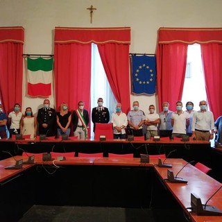 Il Tenente Rossi saluta Albenga: andrà a Milano dove sarà al comando di una Compagnia operativa del 3° Reggimento “Lombardia” (FOTO)