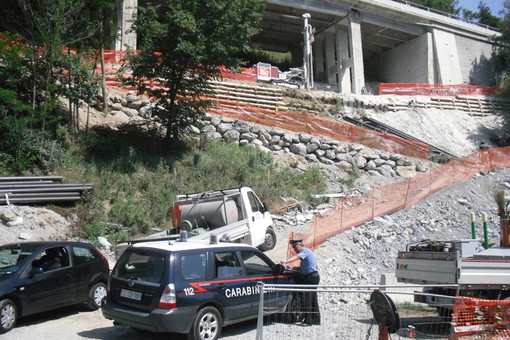 Cosseria: incidente in un cantiere dell'autostrada