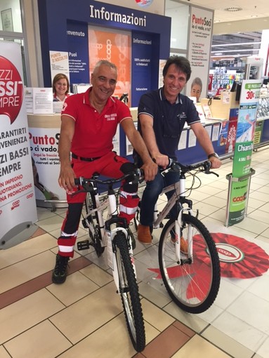 Croce Rossa: anche ad Alassio il 'primo soccorso' arriva in bici