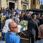 Un'immagine del funerale di Alessio Colletti (foto tratta da IlSaronno.it)