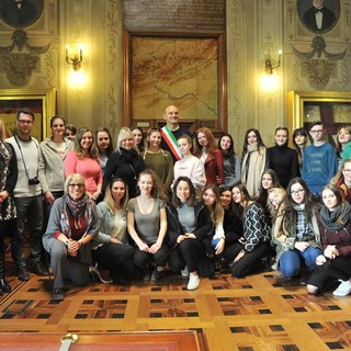 Finale Ligure, il sindaco incontra gli studenti dell'Erasmus+