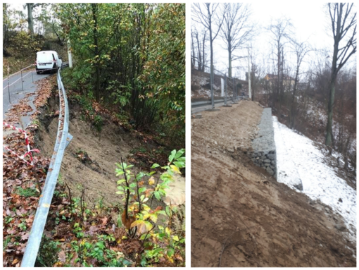 Giusvalla: riapre la strada Colla-Rapetti, danneggiata dal maltempo