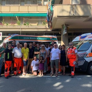 Albisola, Fabio Fazio nuovo socio della Croce Verde