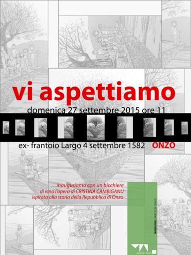 La Repubblica di Onzo rivive nell'opera di Cristina Cambiganu La Repubblica di Onzo rivive nell'opera di Cristina Cambiganu