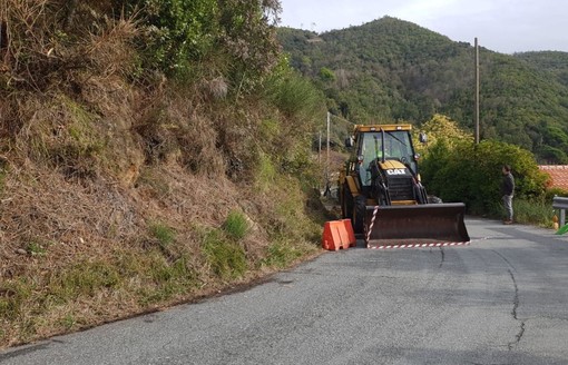 Celle, frana in località Brasi, all’opera i tecnici della Provincia