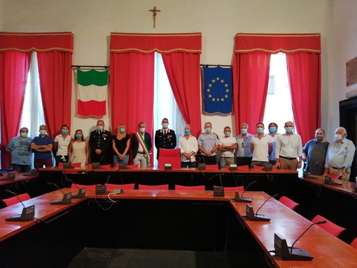 Il Tenente Rossi saluta Albenga: andrà a Milano dove sarà al comando di una Compagnia operativa del 3° Reggimento “Lombardia” (FOTO)