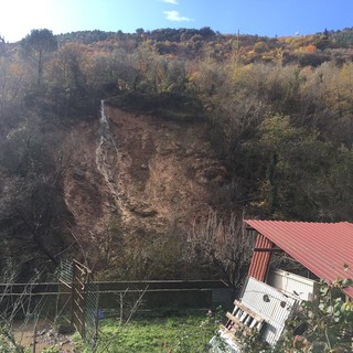 La frana a Zuccarello lascerà varie zone di Cisano senz'acqua fino a domani