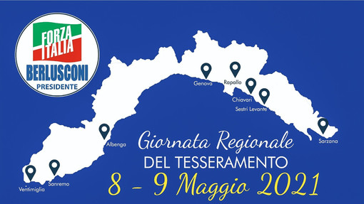 Forza Italia, sedi aperte e banchetti per le "Giornate del tesseramento" in Liguria Forza Italia, sedi aperte e banchetti per le "Giornate del tesseramento" in Liguria