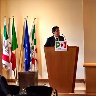 L'Onorevole ingauno Franco Vazio Vice Presidente della Commissionene Giustizia della Camera dei deputati