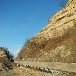 Piccolo smottamento tra Noli e Spotorno