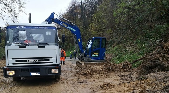 Altare fa il bilancio dei danni: sopralluogo del geologo per visionare le frane (FOTO)