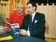 Romano Strizioli e Franco Floris con il libro Romano Strizioli e Franco Floris con il libro