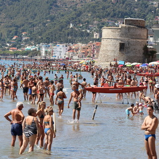 Alassio da tutto esaurito per ferragosto
