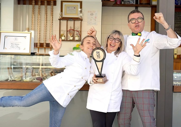 Varazze, il miglior gelatiere al mondo è Marco Venturino de "I Giardini di Marzo"