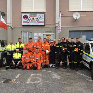 Andora: pulizia dei sentieri da parte della Protezione Civile