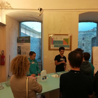 A Savona il maltempo non frena i "Giovani per la Scienza"