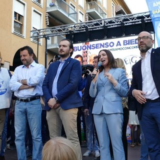 Gianna Gancia (Lega): "Le Europee del 26 maggio occasione storica per unire il Nord Ovest attraverso il voto popolare. La mia candidatura risponde a questo obiettivo" Gianna Gancia (Lega): "Le Europee del 26 maggio occasione storica per unire il Nord Ovest attraverso il voto popolare. La mia candidatura risponde a questo obiettivo"