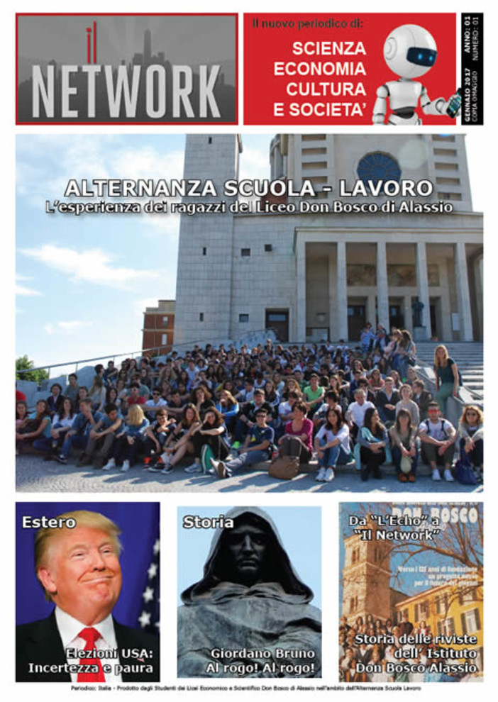Alassio, conclusa l'annata della rivista scolastica DbNetwork