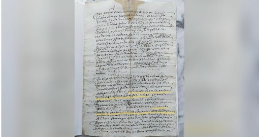 Foto dalla pagina Facebook dell'Archivio di Stato di Savona