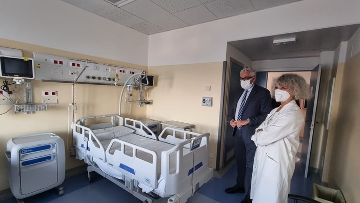 La visita dell'assessore regionale alla Sanità Gratarola al Centro Ictus